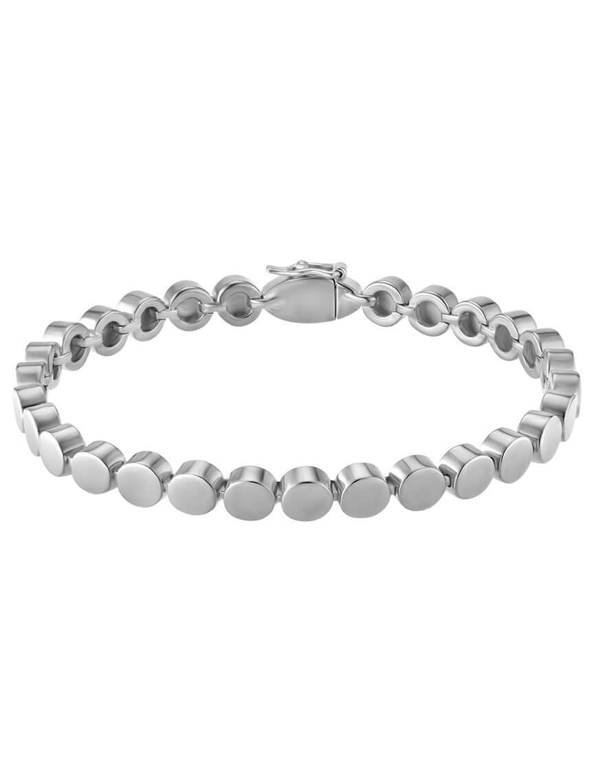 Браслет Magnet жіночий RIMMART JEWELRY срібний 16.5 Браслет Magnet жіночий RIMMART JEWELRY срібний 16.5