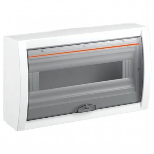 Щит пластиковый Viko с крышкой на 18 модулей DIN IP40 Белый (90912118)