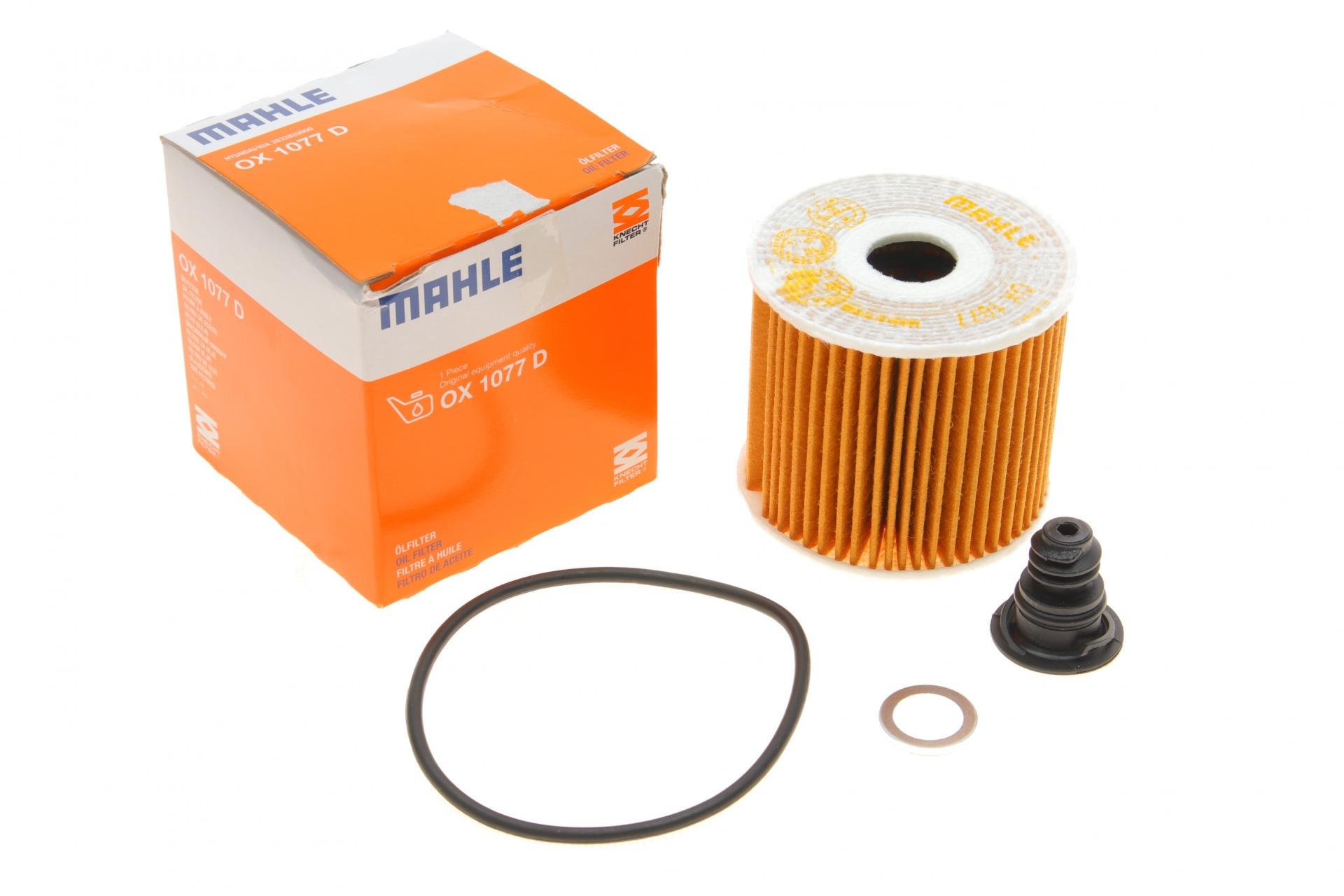 Фильтр масляный KNECHT для Hyundai Tucson/i30/i40/Kia Sportage 1,6 CRDi 15- (OX 1077D)