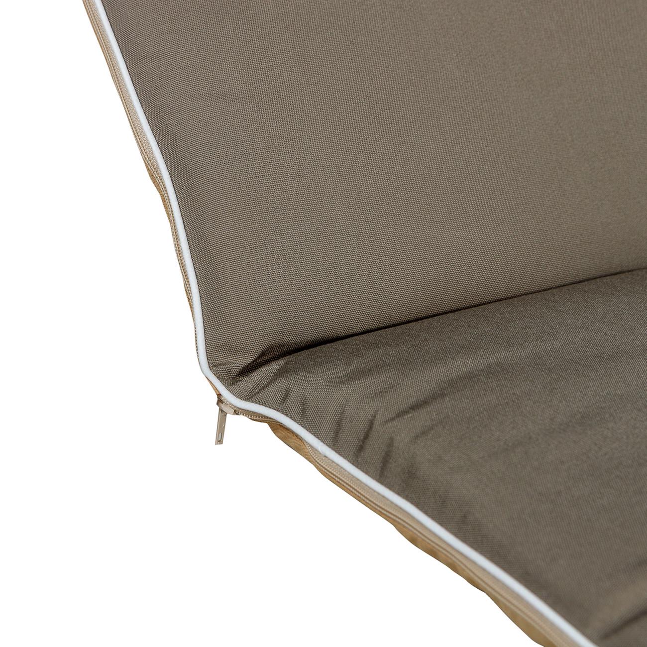 Матрас для шезлонга Ost-Fran TRIO тексилк 189x58x5 см Серо-бежевый 2739 (3900) - фото 3 Матрас для шезлонга Ost-Fran TRIO тексилк 189x58x5 см Серо-бежевый 2739 (3900) - фото 3