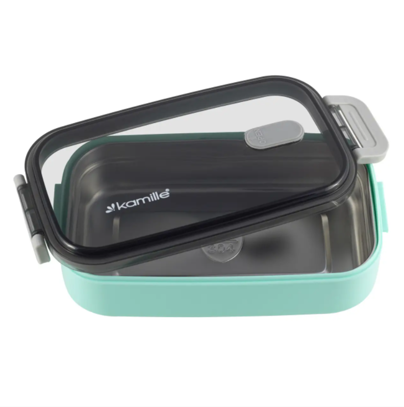 Ланч-бокс обеденный Kamille KM-2133BR 700 мл Бирюзовый (NA001921)