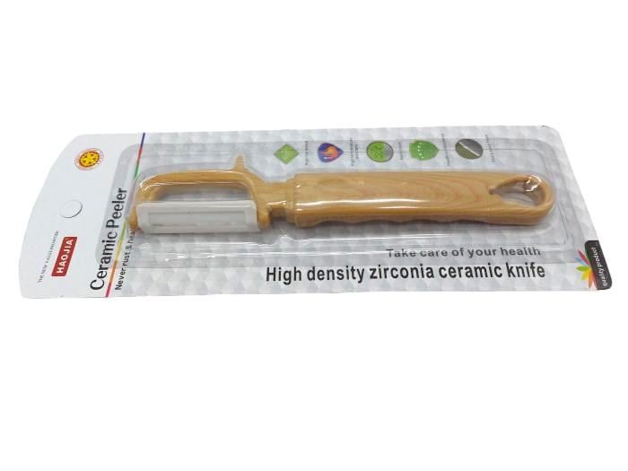 Нож-экономка для чистки овощей пластиковый L 18 см (438597283)