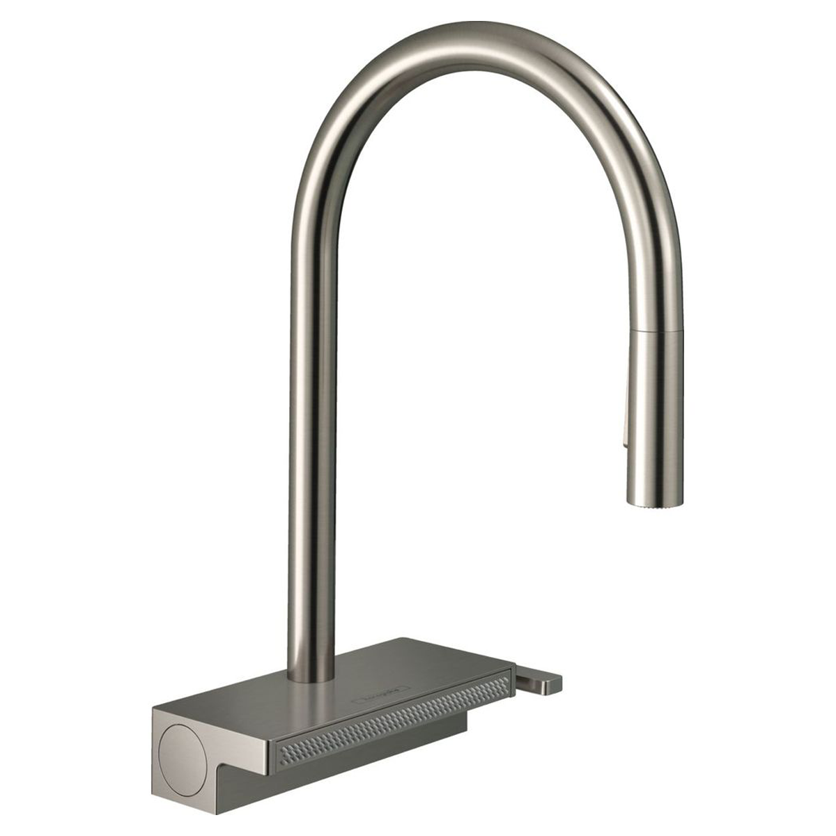 Смеситель для кухни Hansgrohe Aguno Select 170 3jet с вытяжным изливом Sbox Стальной (73831800)