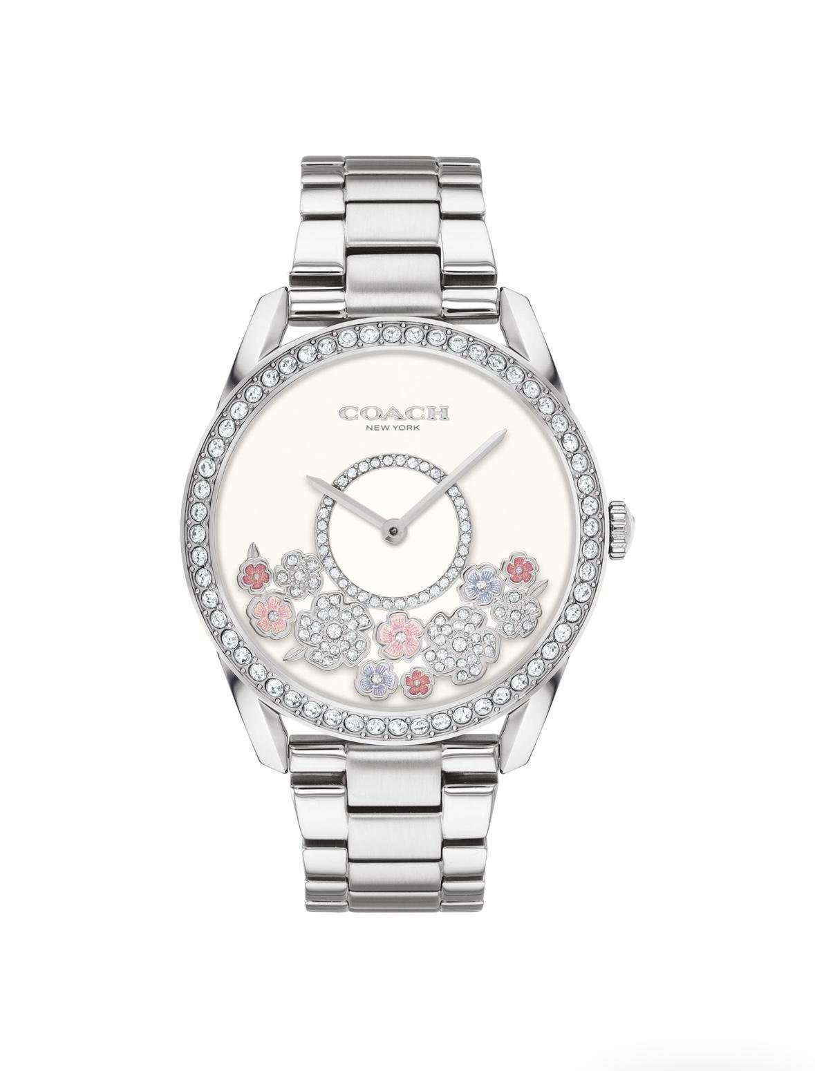 Часы женские Coach Ladies' Preston Watch 14503775 Silver (63009)
