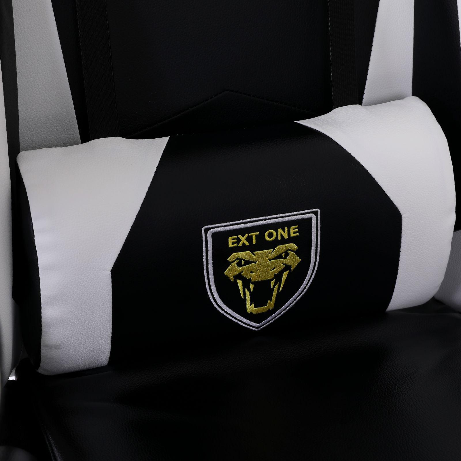 Кресло компьютерное Ext One Черный/Белый (10013698) - фото 9 Кресло компьютерное Ext One Черный/Белый (10013698) - фото 9