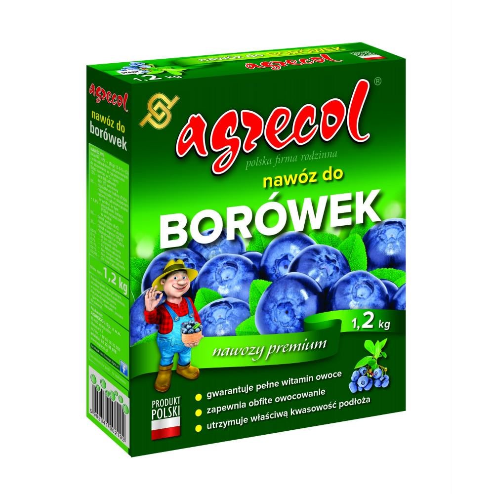 Удобрение Agrecol для черники 1,2 кг ТД Гекса-Украина 04-01-027 (IR01687)