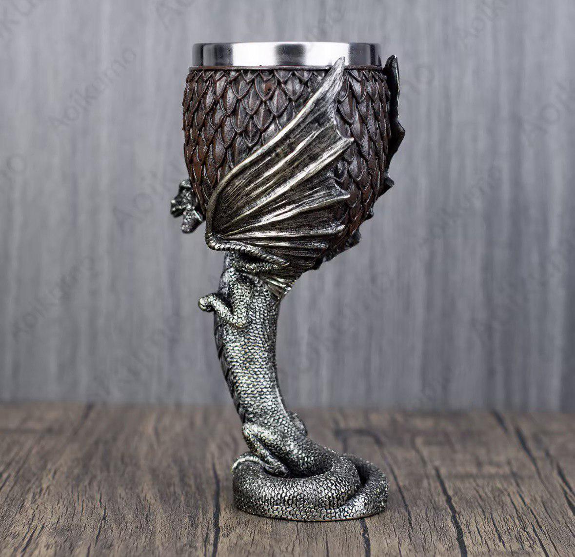 Бокал дракон с крыльями Виверна Летучий 170 мл - фото 3 Бокал дракон с крыльями Виверна Летучий 170 мл - фото 3