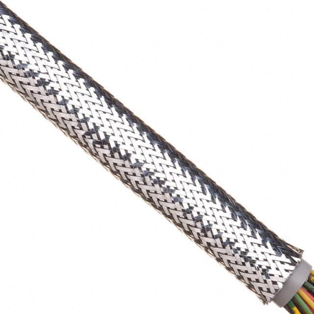 Кабельная оплетка эластичная Techflex CXN0.50SV Chrome XC имитация хромированной трубки растяжка 12,7-19,0 ​​мм 12,7 мм Серебряный