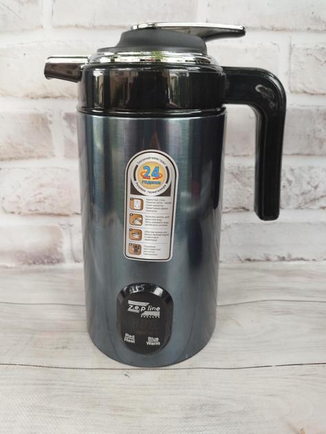 Чайник электрический термос Zepline ZP123 2200Вт с показателями температуры универсальный 3 л Чайник электрический термос Zepline ZP123 2200Вт с показателями температуры универсальный 3 л