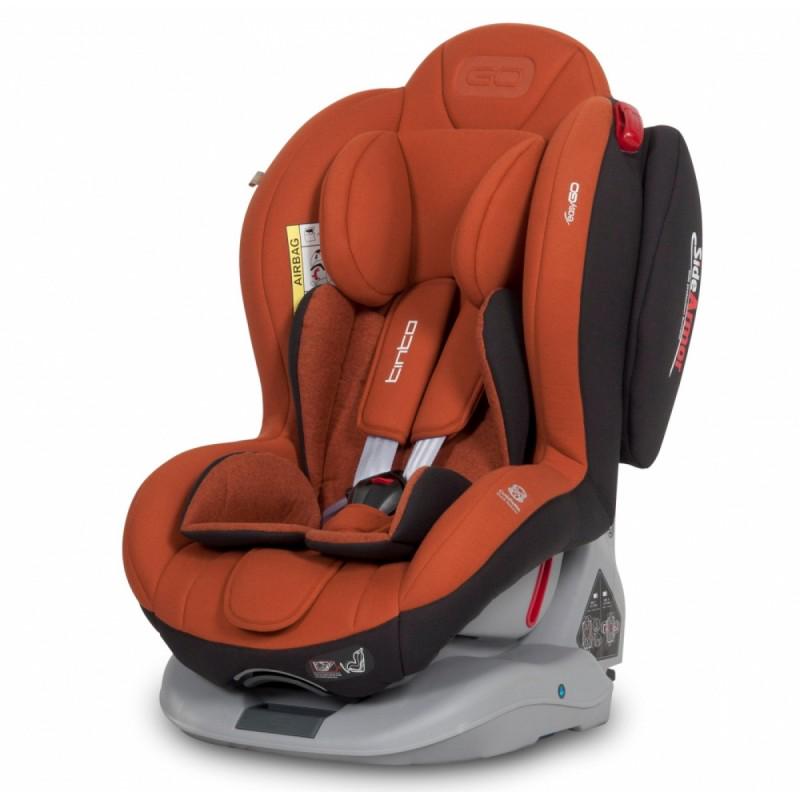 Автокресло EasyGo Tinto 0-1-2 группа 0-25 кг с системой Isofix Оранжевый (Tinto-1)