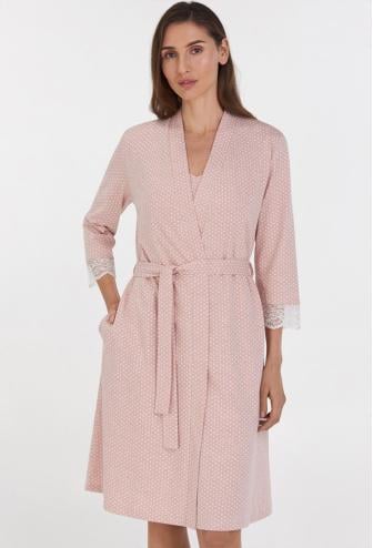 Халат женский Ellen peachy pearl 200/46/01 2XL Розовый