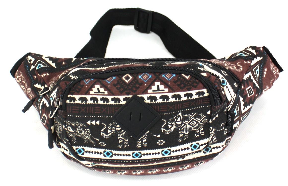 Сумка-бананка  на пояс Wallaby 2901-5 Коричневый