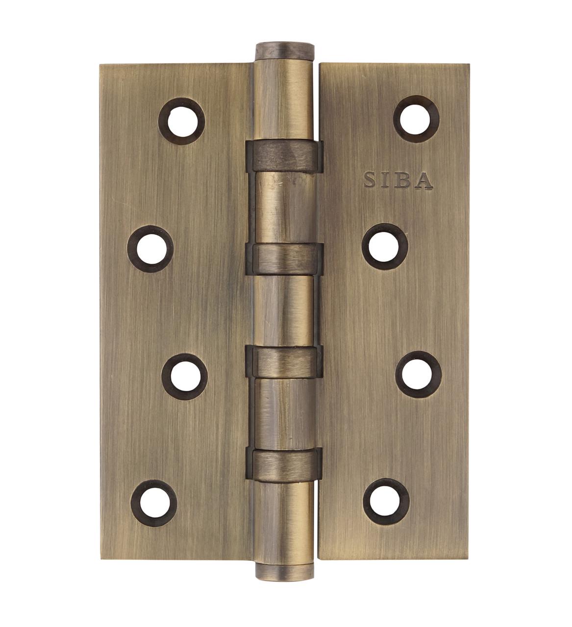 Петля дверна Siba універсальна латунна 100 мм Антична бронза (4BB 4"х3"х3 мм FHP AB) - фото 2 Петля дверна Siba універсальна латунна 100 мм Антична бронза (4BB 4"х3"х3 мм FHP AB) - фото 2