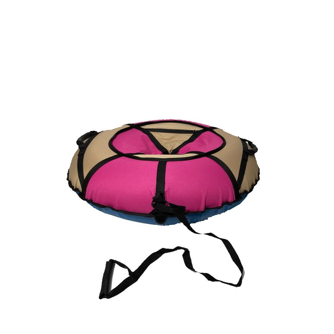 Надувные санки-ватрушка Kospa 100 см Розовый/Коричневый (128) Надувные санки-ватрушка Kospa 100 см Розовый/Коричневый (128)