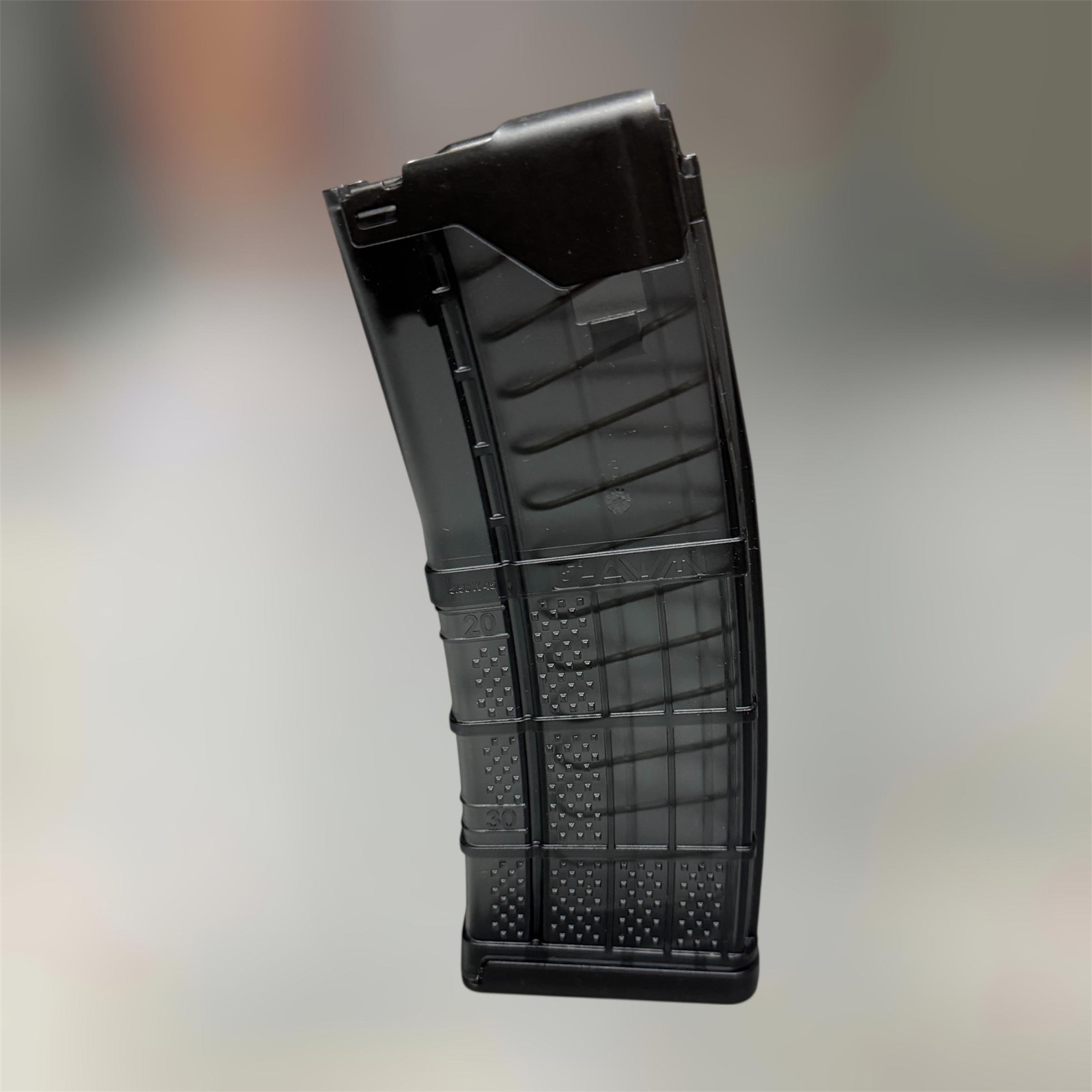 Магазин Lancer L5AWM на 30 патронов 5,56х45 NATO .223 Rem для AR15/M4/M16 полупрозрачный (246941)