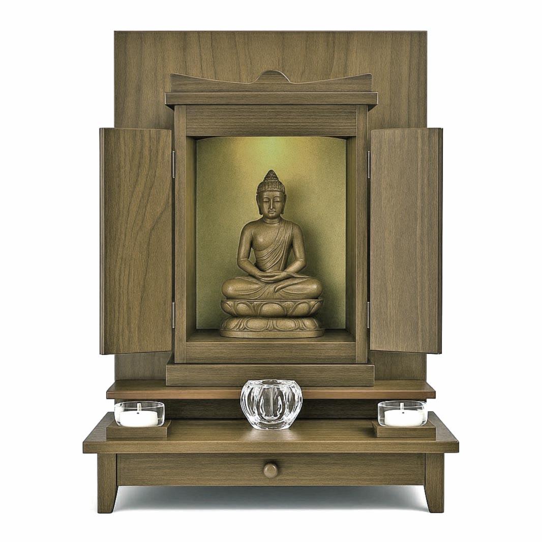 Алтарь для медитации из дерева Ришая Палисандр (ЛАТ-007602)