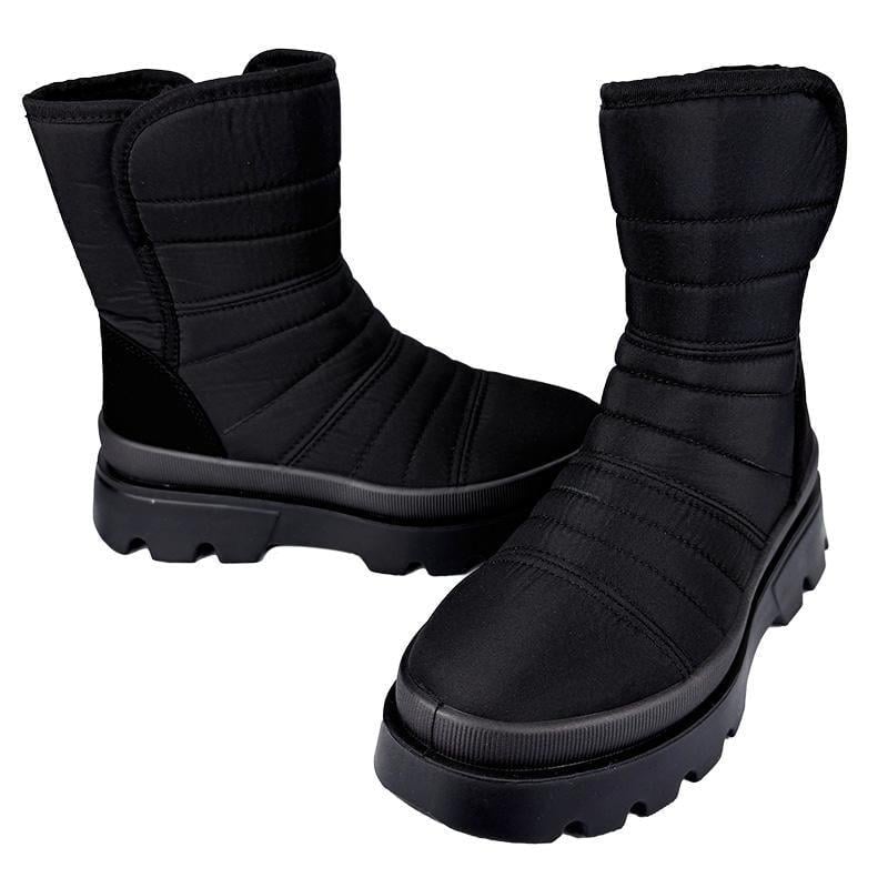 Дутики жіночі високі на замку 50404-1 p. 39 25 см Чорний - фото 2 Дутики жіночі високі на замку 50404-1 p. 39 25 см Чорний - фото 2