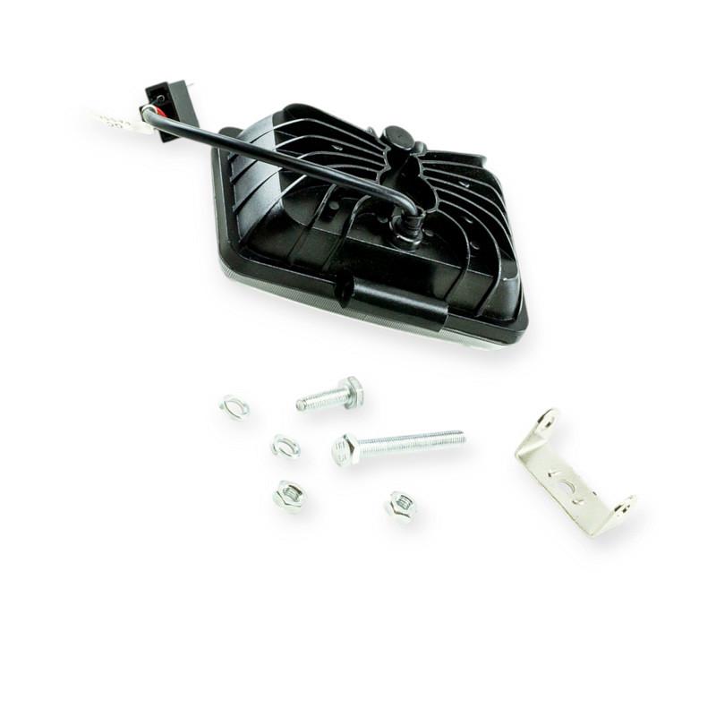 Фара дополнительная Megalight LED прямоугольная 150х115х60 мм 40W дальний CREE (2684162934)