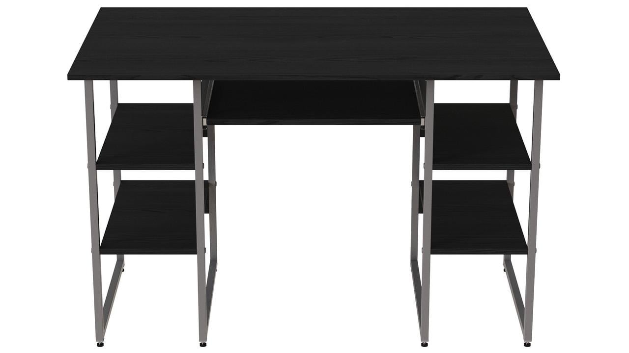 Компьютерный стол Ferrum-decor Тим ДСП 32 мм 75x140x70 см Серый/Сосная Кембра (FRD-101906) - фото 1 Компьютерный стол Ferrum-decor Тим ДСП 32 мм 75x140x70 см Серый/Сосная Кембра (FRD-101906) - фото 1