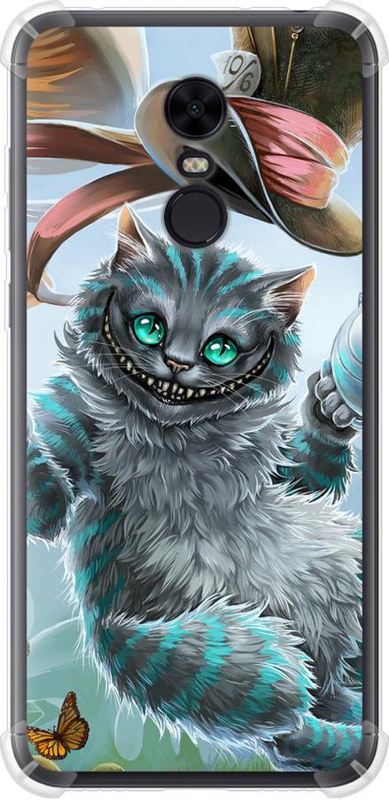 Чехол на Xiaomi Redmi 5 Plus Чеширский кот 2 (3993sp-1347-42517) Чехол на Xiaomi Redmi 5 Plus Чеширский кот 2 (3993sp-1347-42517)