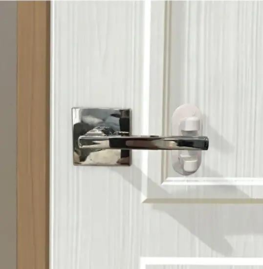 Замок універсальний дитячий або засувка блокатор SmartUs Door Lever Lock (V3024) - фото 7