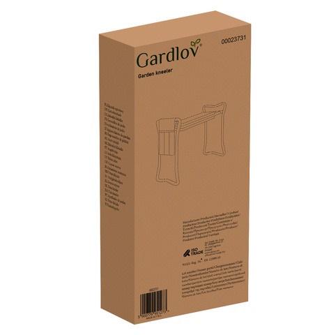 Подставка-стул для колен складная садовая 4в1/органайзер для инструментов Черный - фото 13