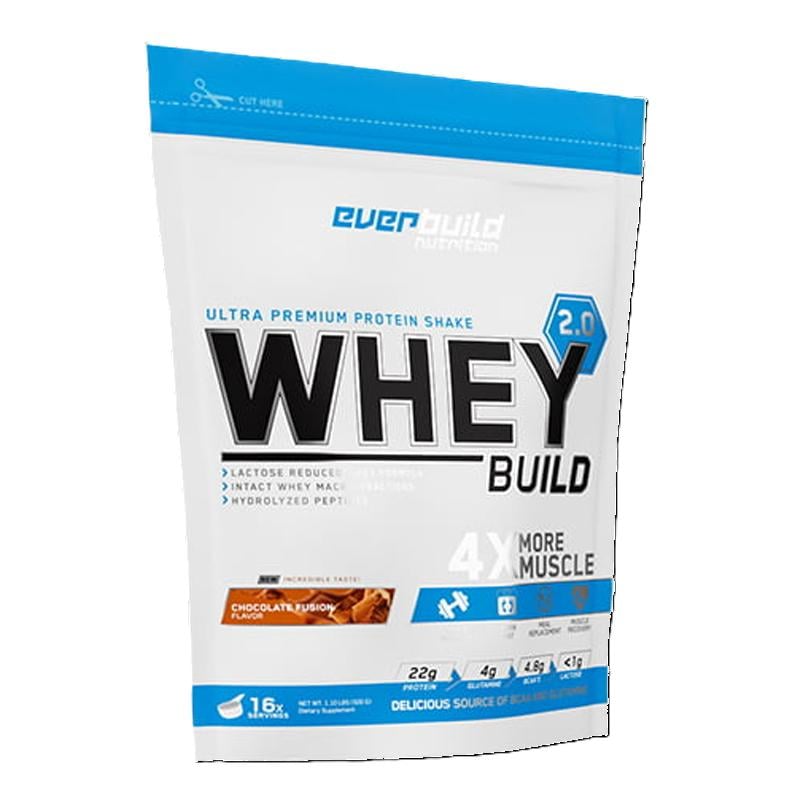 Протеин Everbuild Nutrition Whey Protein Build 2.0 500 г