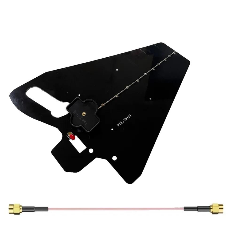 Антенна UWB 400-4Ghz 8dBi HT4 SMA-Male направлена ​​логопериодически для анализаторов спектра (00-00025073)