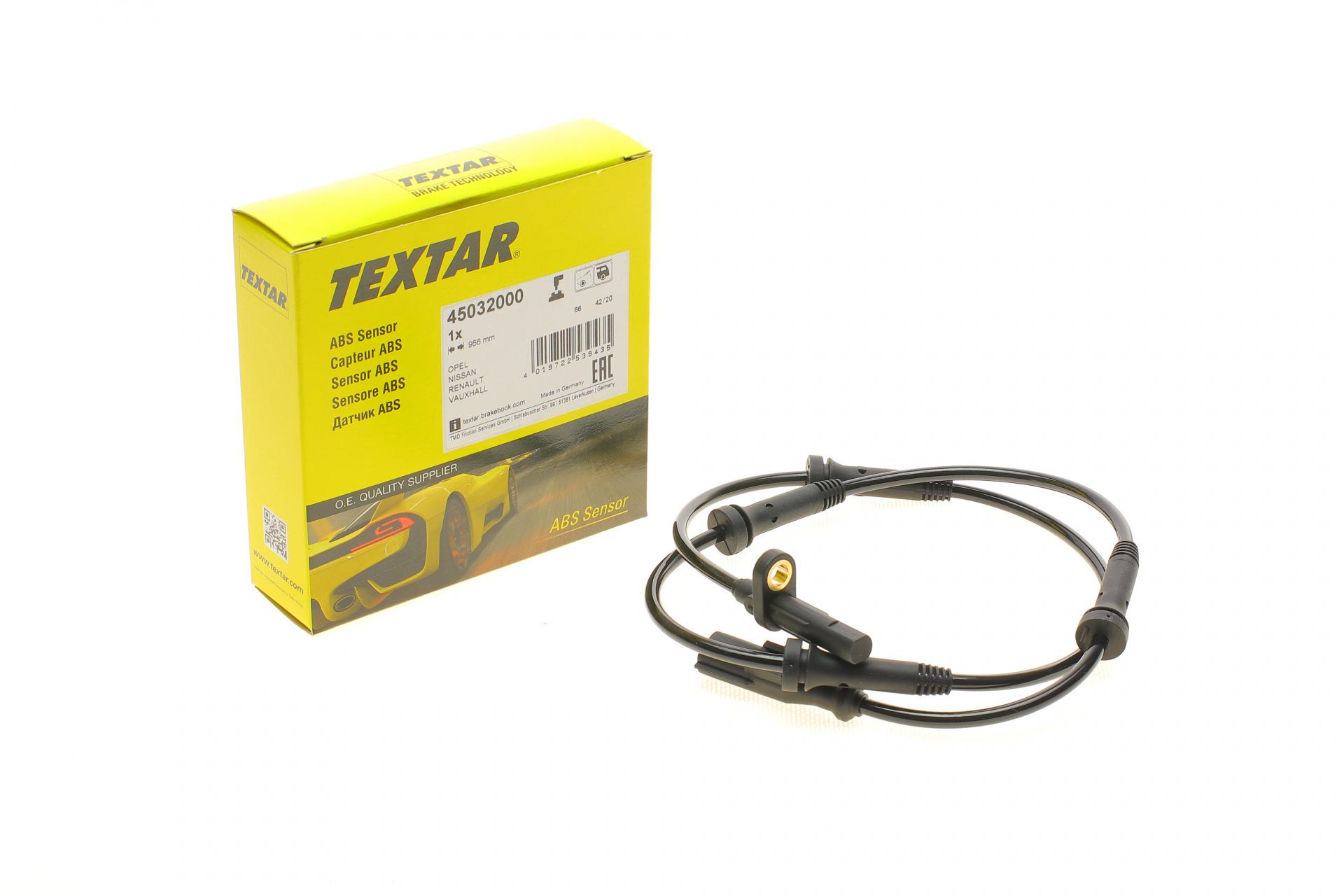 Датчик ABS задній Opel Vivaro/Renault Trafic 01-L 956 мм (45032000)
