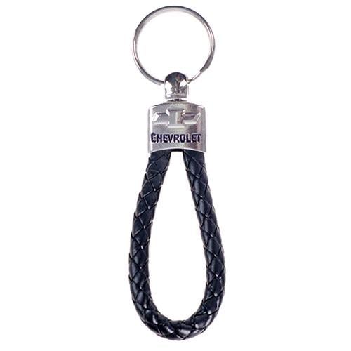 Брелок Chevrolet искусственная кожа плетёный