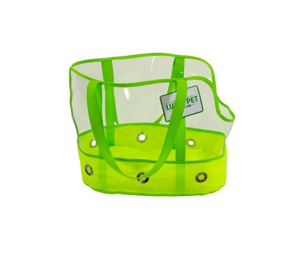 Сумка Lucky Pet Неон прозрачная 22,5x32,5x28 см Желтый (44108)