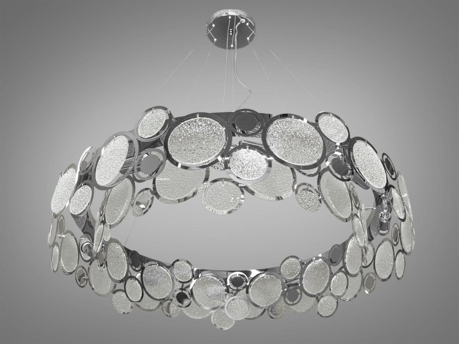 Люстра подвесная 40 Вт Хром (6803-800HR) Люстра подвесная 40 Вт Хром (6803-800HR)