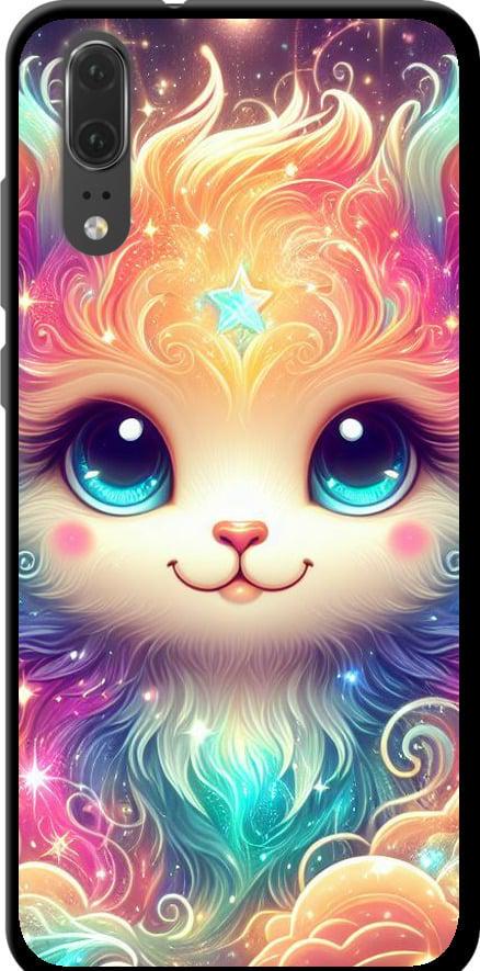 Чехол на Huawei P20 Сказочный котенок (5813b-1396-42517)