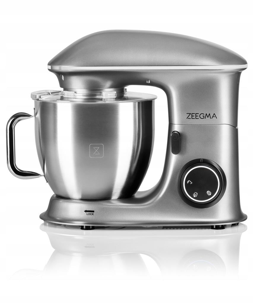 Тістоміс-міксер планетарний Zeegma Planeet Chef 2200 Вт Grey (17943) - фото 3