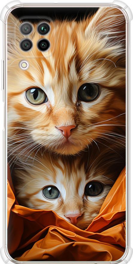 Чехол на Huawei Nova 6SE Котики 2 (5664sp-1823-42517)