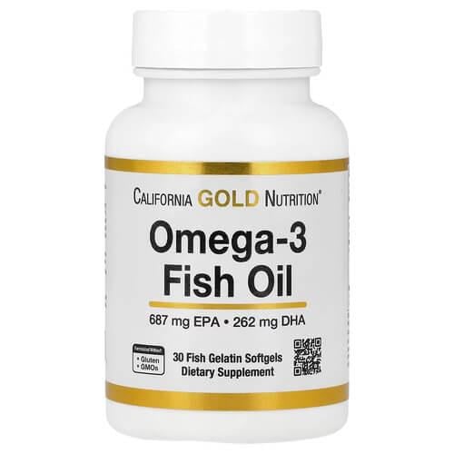 Омега-3 CGN Omega-3 Fish Oil 30 Softgels (LKN-01861)