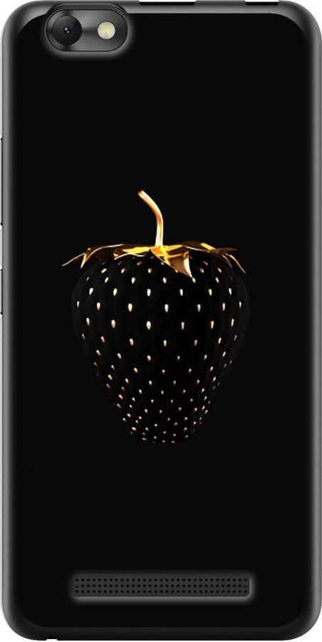 Чохол на Lenovo Vibe C A2020 Чорна полуниця (3585u-283-42517)