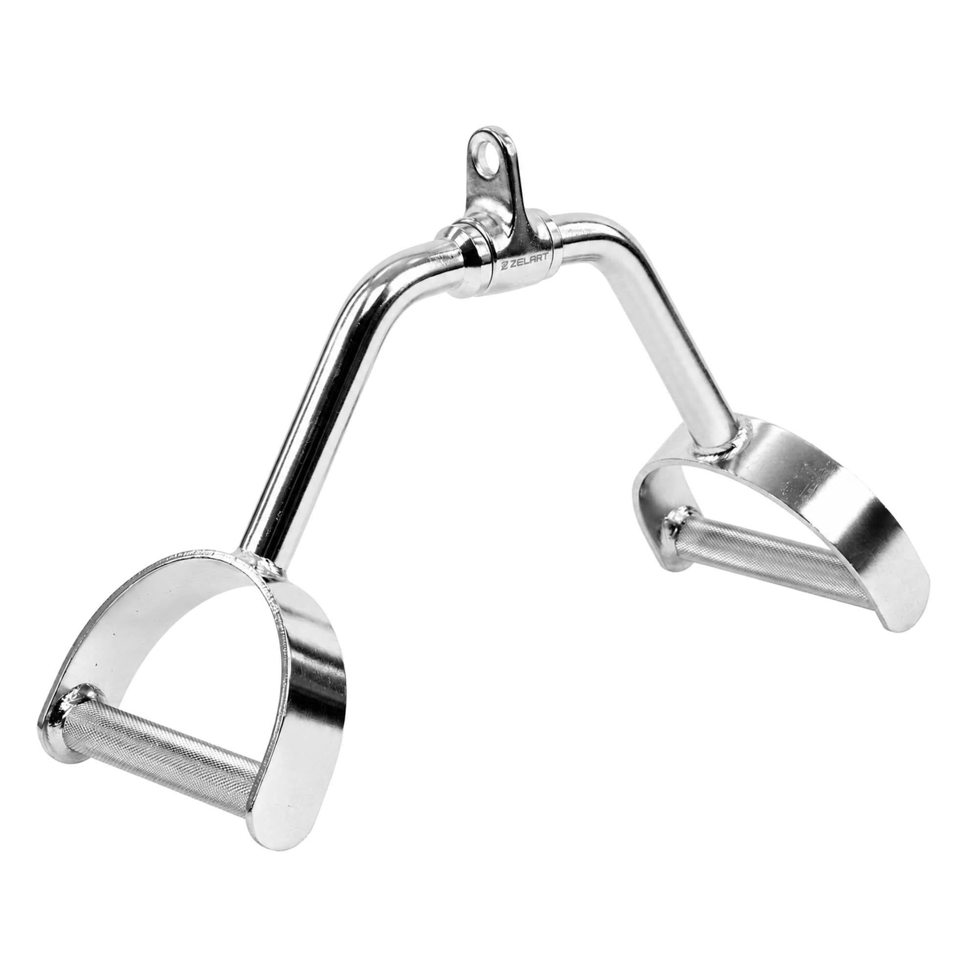 Рукоятка для тяги на трицепс Zelart TA-00049 V-образная 42,1х15,9х29 см Хром (TA-00049) Рукоятка для тяги на трицепс Zelart TA-00049 V-образная 42,1х15,9х29 см Хром (TA-00049)
