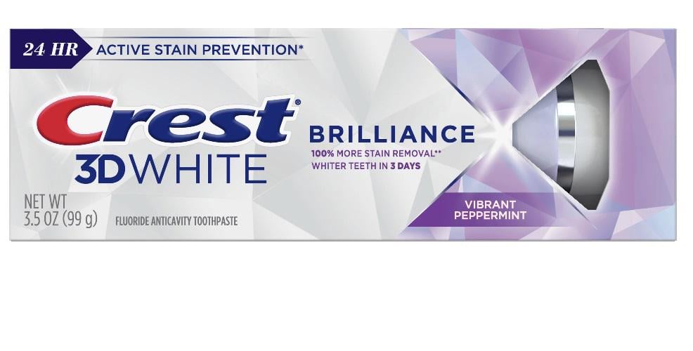 Зубна паста відбілююча Crest 3D White Brilliance 99 г