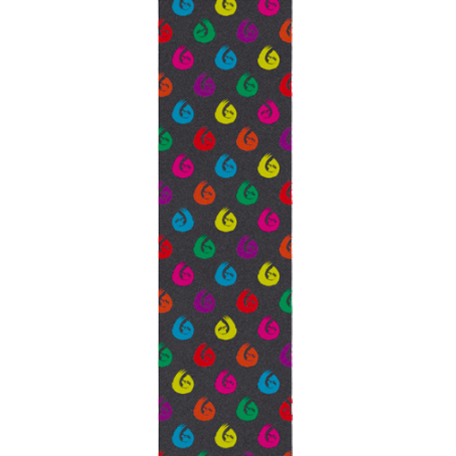 Наждак Hella Grip Sloth Dot Rainbow Sloths On Black (11888)