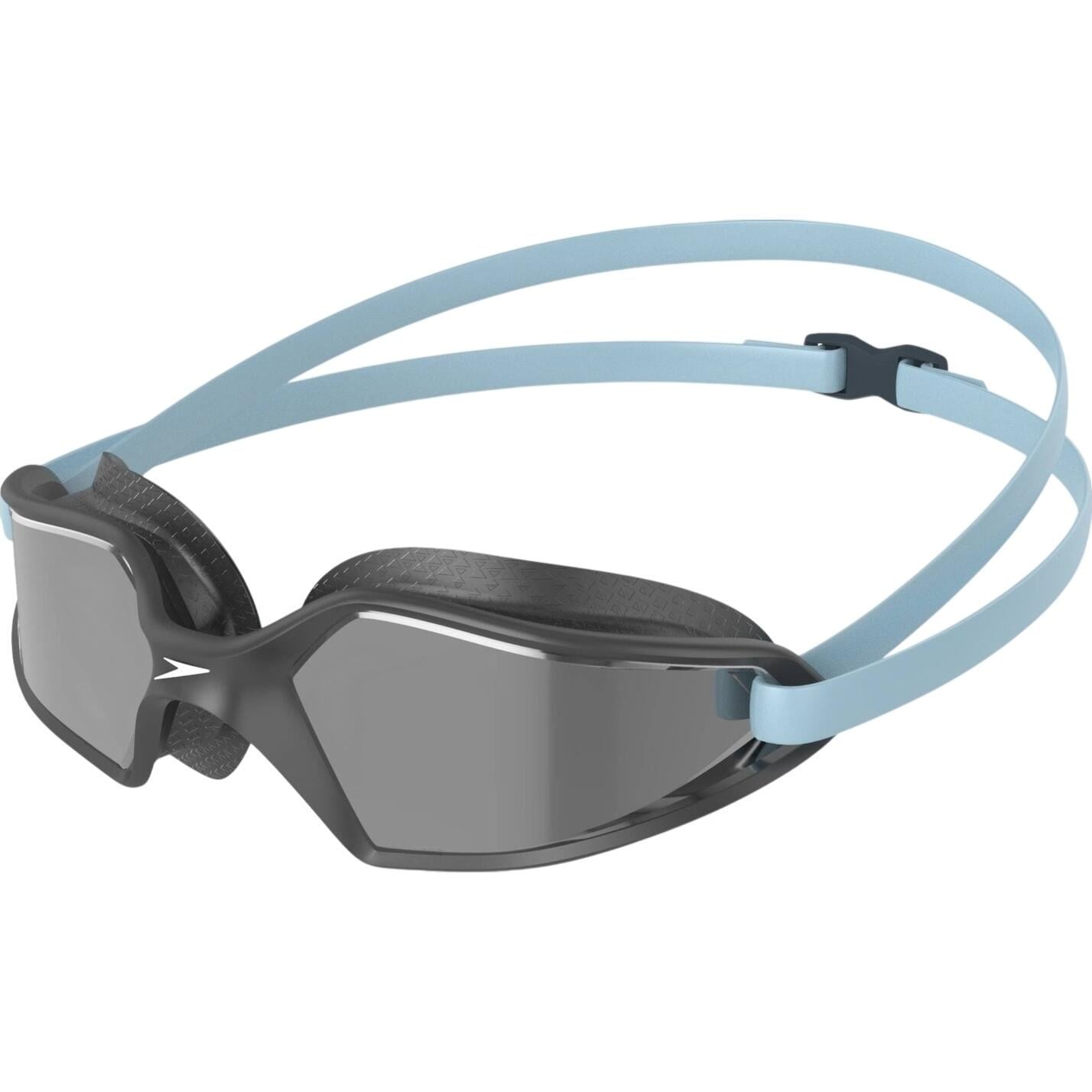 Очки для плавания Speedo HYDROPULSE MIRROR GOG AU Серо-серебряный (8-12267D645)