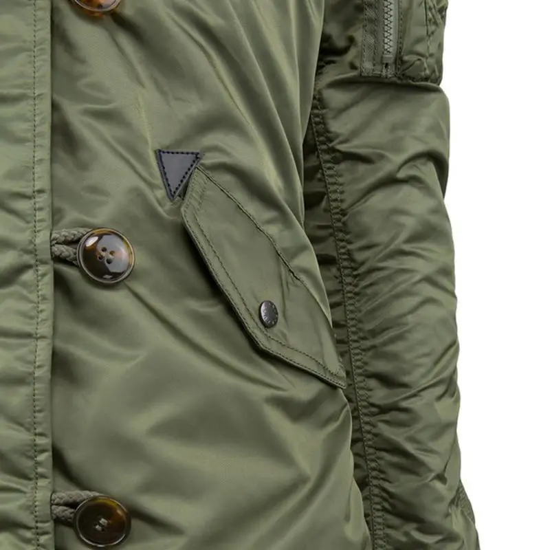 Куртка аляска Alpha Industries Elyse Parka S Sage Green (WJE45500C1SGS) - фото 5