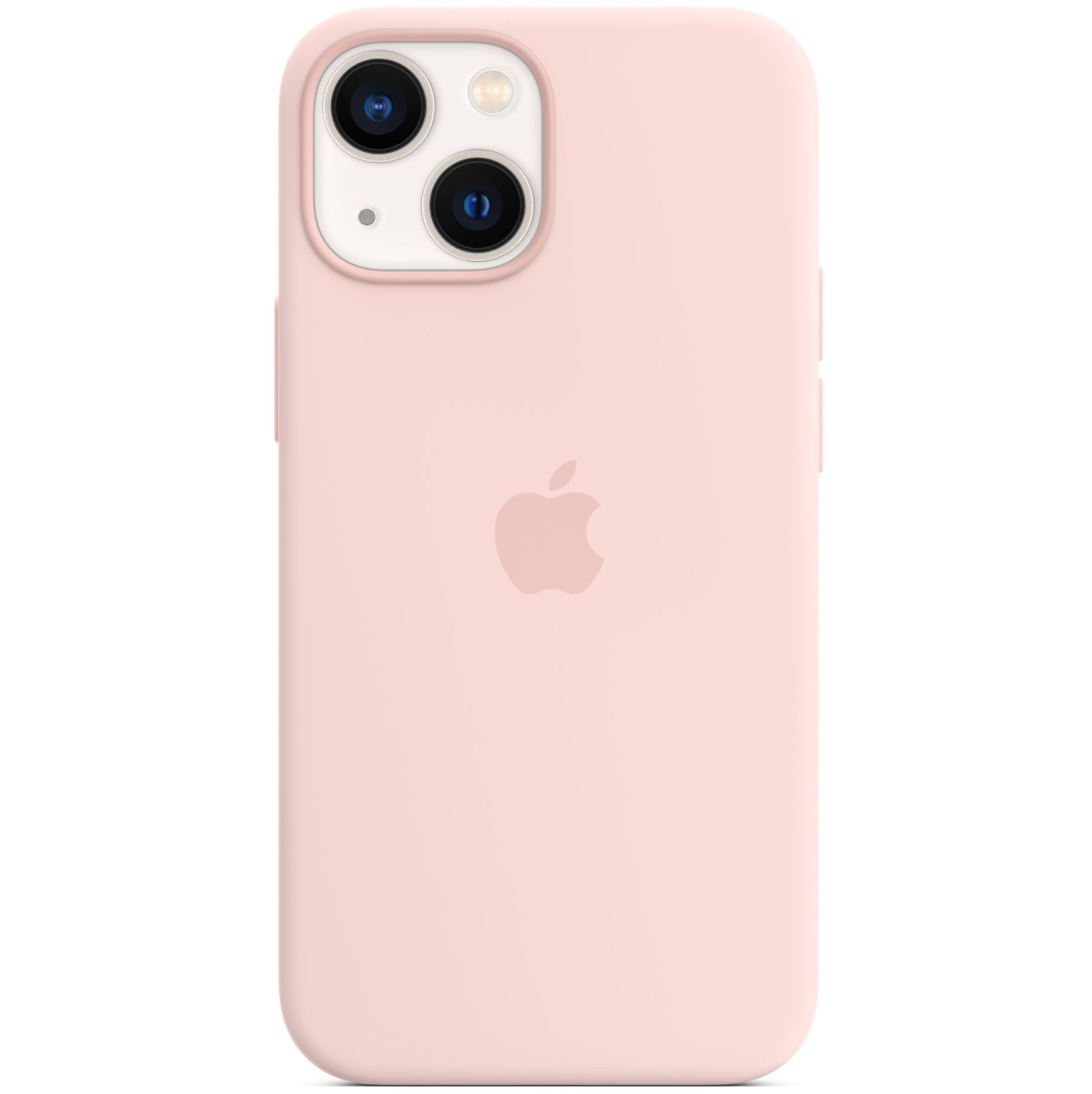 Силиконовый чехол накладка Apple Silicone Case with MagSafe for iPhone 13 Mini, Chalk Pink (HC)