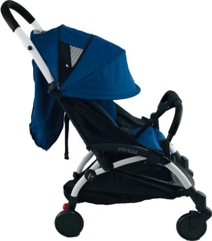 Коляска дитяча прогулянкова YOYA 175A+ Premium Edition Синій/Білий (15412420)