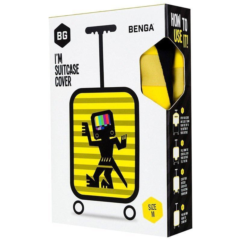 Чехол для чемодана BG Berlin HUG COVER 67-73 см L Caveman (Bg002-02-124-L) - фото 2 Чехол для чемодана BG Berlin HUG COVER 67-73 см L Caveman (Bg002-02-124-L) - фото 2