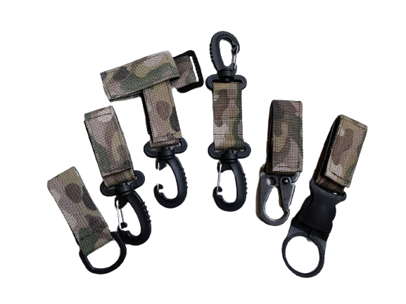 Набор карабинов на стропе Мультикам