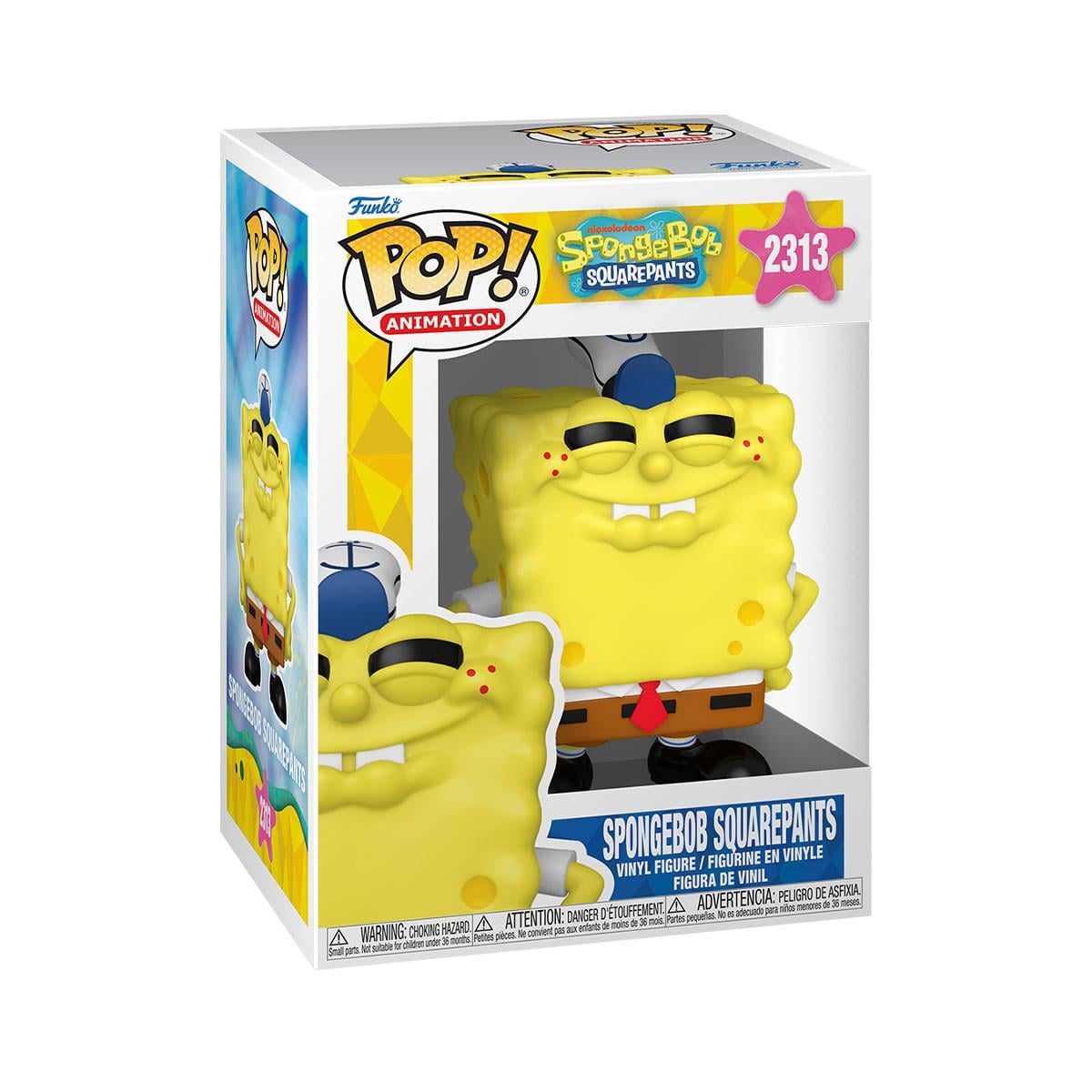 Детская игровая фигурка Funko POP Губка Боб Квадратные шт.аны улыбается (90363)
