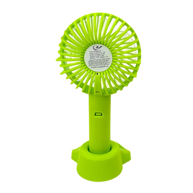 Вентилятор бездротовий X-9 9 см з тримачем Зелений (GR-04502) - фото 4 Вентилятор бездротовий X-9 9 см з тримачем Зелений (GR-04502) - фото 4