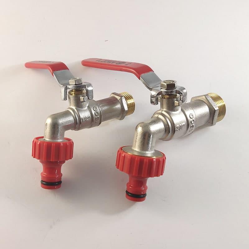 Кран для полива ASCO 1/2" PN40 латунь (RS-NP-BRH-PP-001) - фото 2