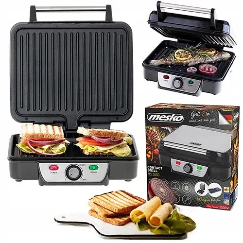 Гриль контактний Mesko MS 3050 - фото 6